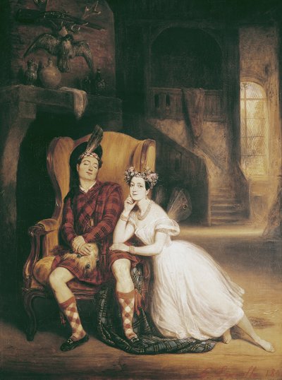 Marie and Paul Taglioni in the Ballet 